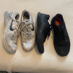 2 Pairs of Nike Metcons